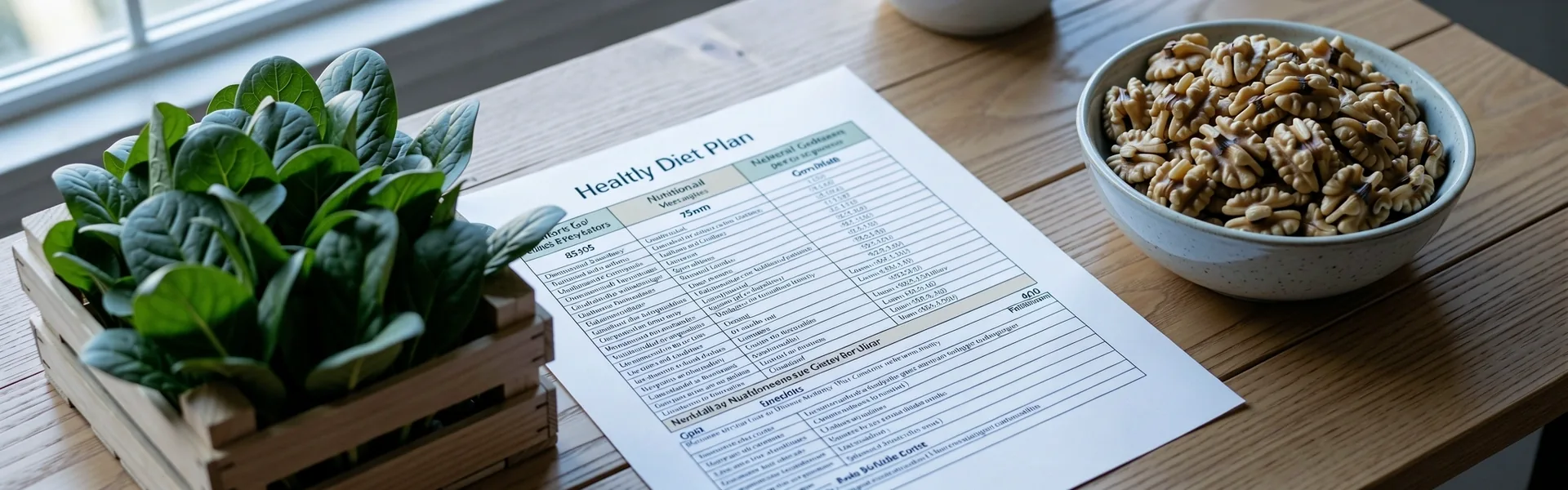 Organized nutritional archive