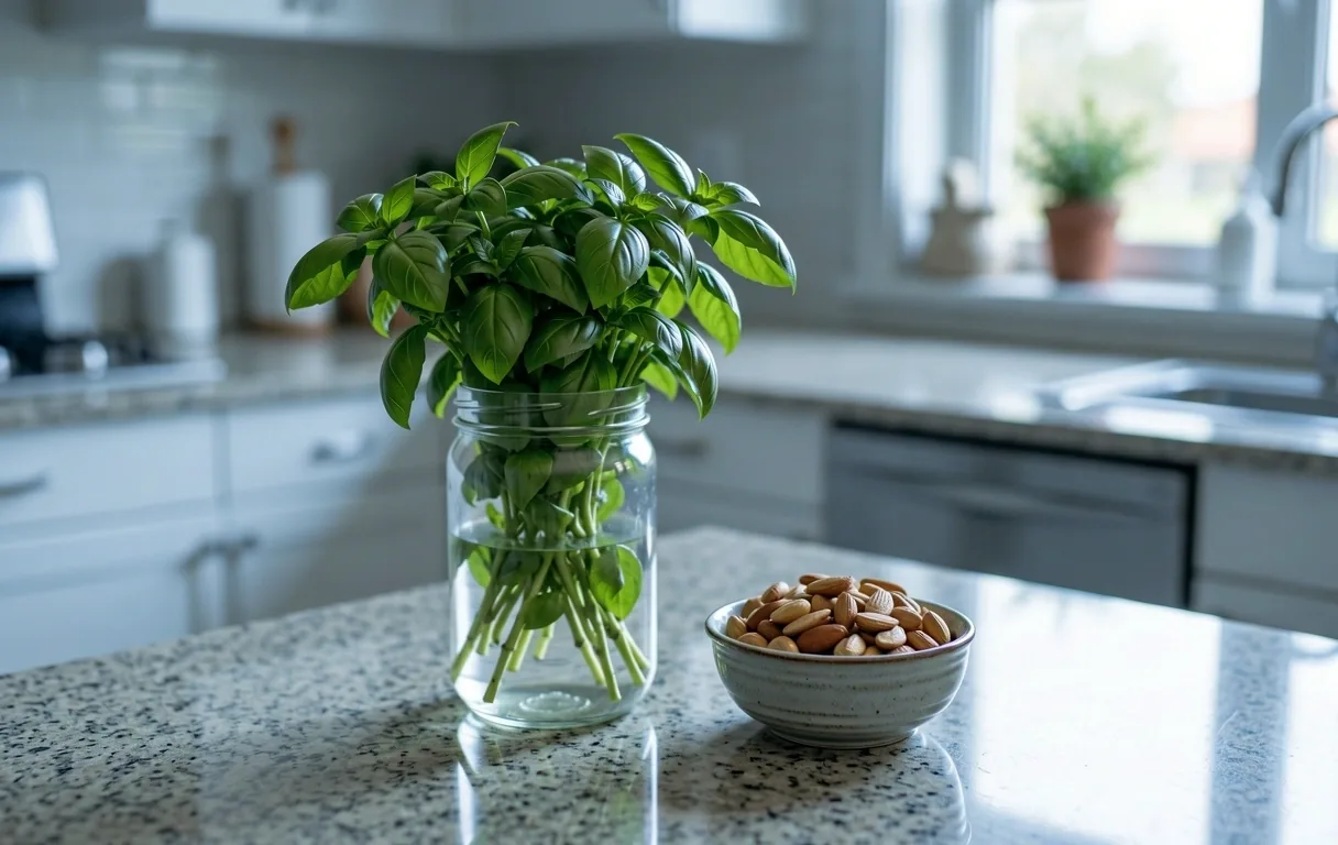Organized kitchen space